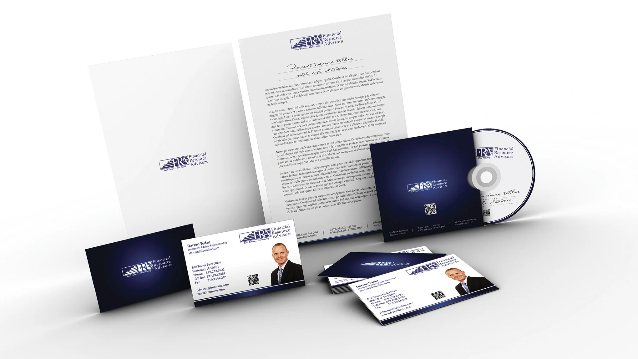 FRA Corporate Identity branding project