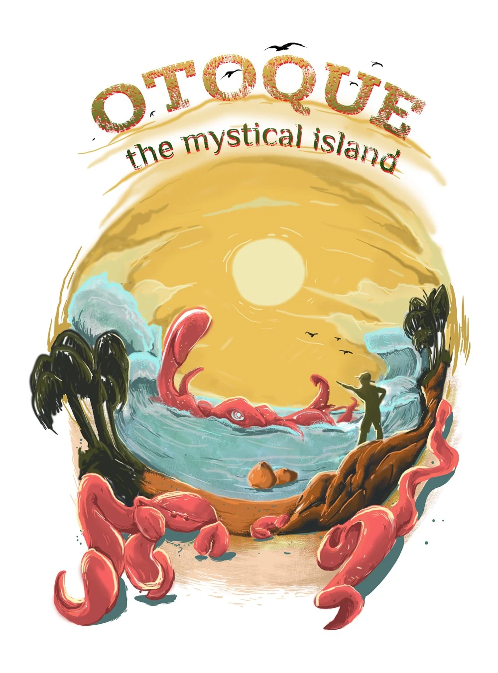 Otoque — The Mystical Island illustration project