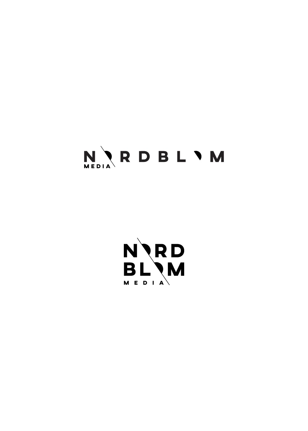 Nordblom Media logo design