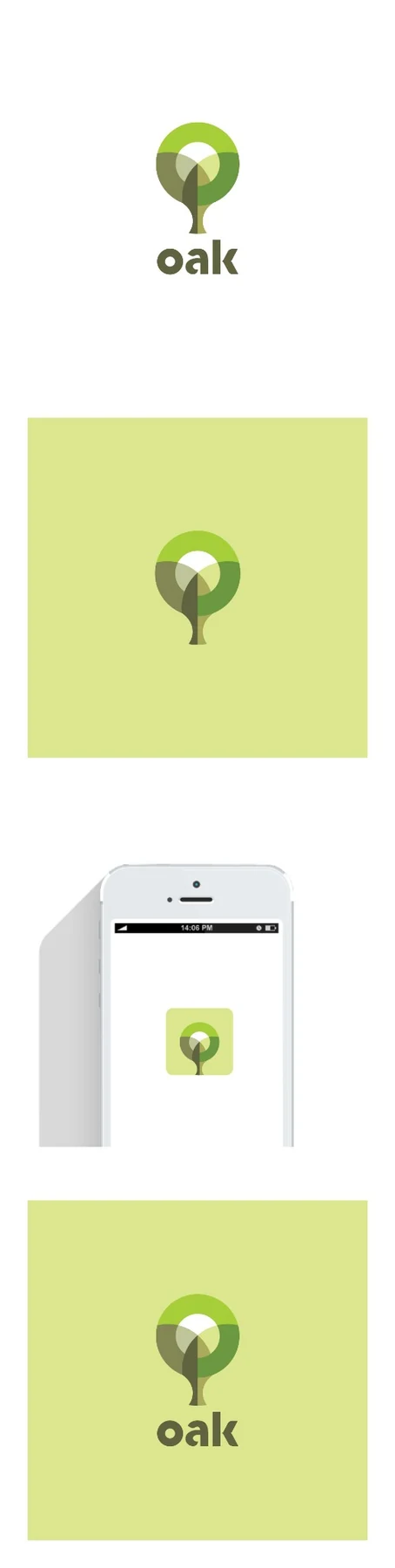 Oak logo design