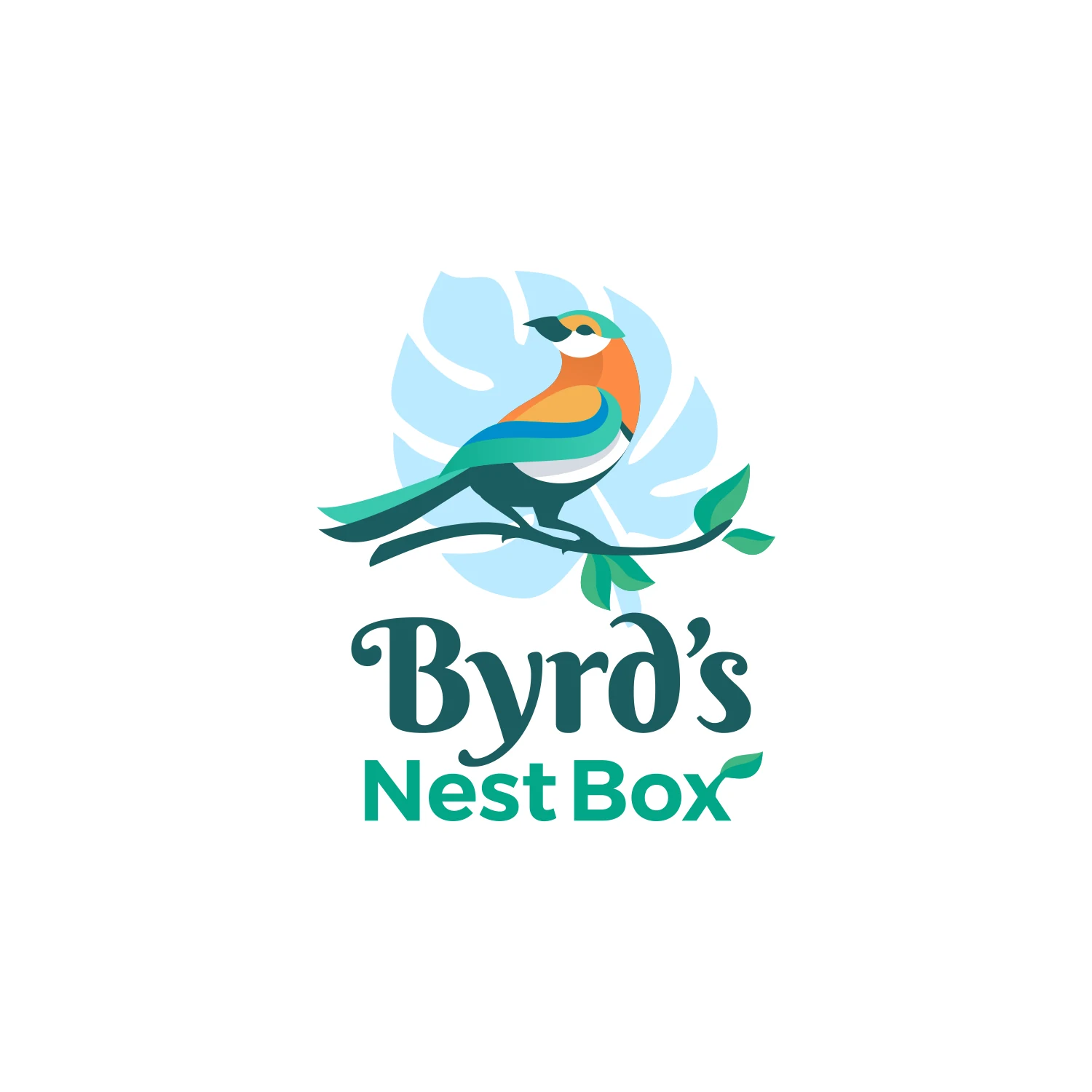 Byrd's Nest Box logo design