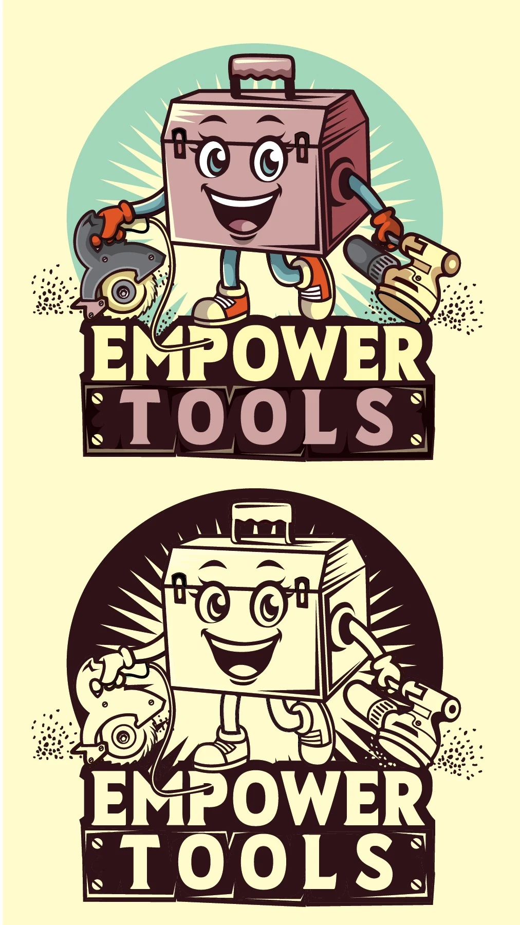 Empower Tools logo design